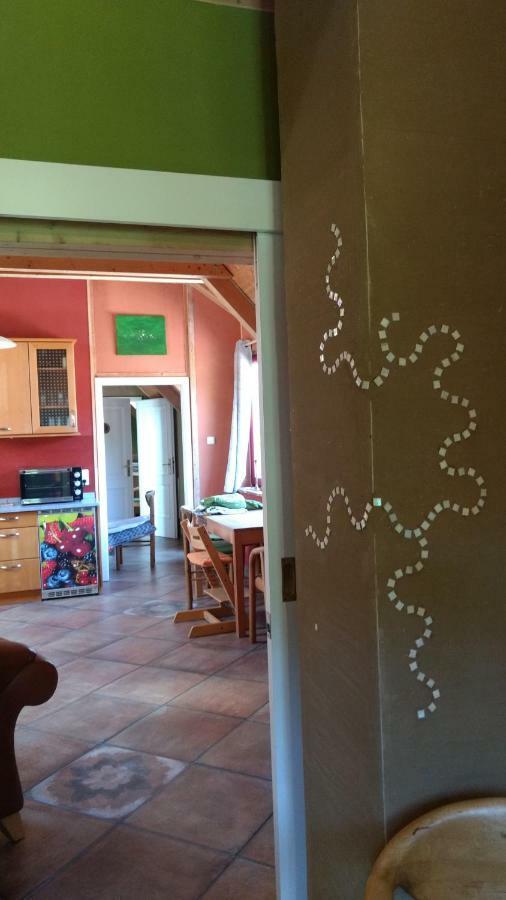Ziegeleihof Inmitten Von Wiesen Und Waeldern Degenershausen Buitenkant foto