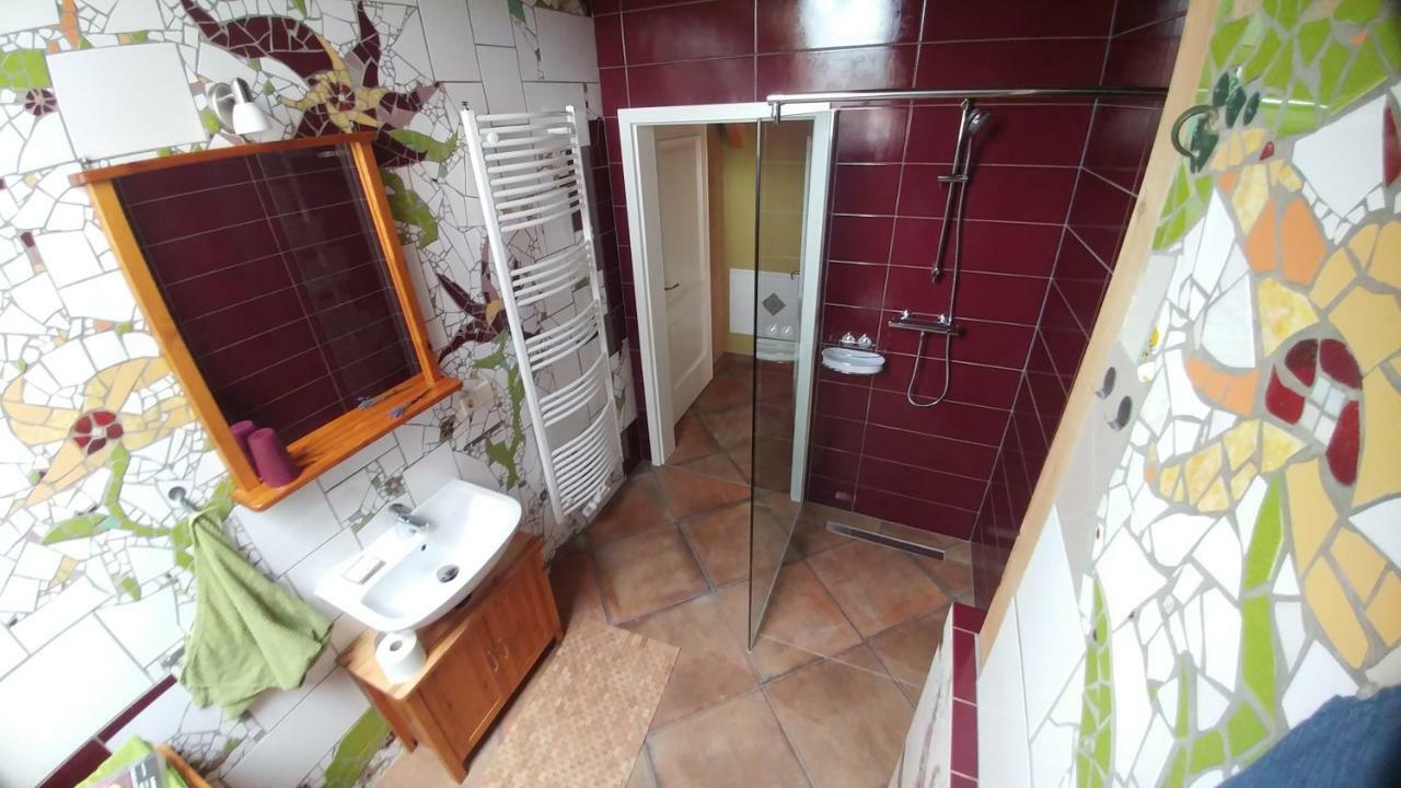 Ziegeleihof Inmitten Von Wiesen Und Waeldern Degenershausen Buitenkant foto